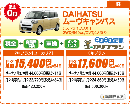 DAIHATSU ムーヴキャンバス ストライプスX　2WD　