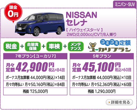 NISSAN セレナ ハイウェイスターV　2WD